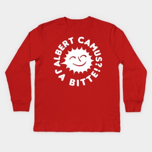 Albert Camus? Ja Bitte! Kids Long Sleeve T-Shirt